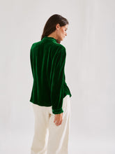 Load image in gallery viewer, Camisa Amapola verde
